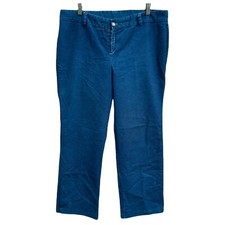 Vintage 70s Teal Blue Flare Bell Bottom Jeans Mens Size 38x30 Disco Hippie