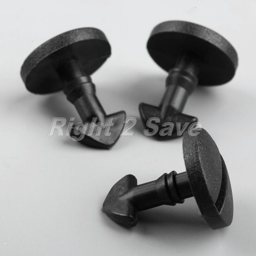 Car 10x Rear Bumper Tow Cover Clips Screws Eye Trim Retainer Fit For RANGE ROVER - Picture 7 of 10