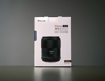 Meike 33mm f1.4 STM Autofokus-Objektiv Fujifilm X Festbrennweite (Wie Neu)