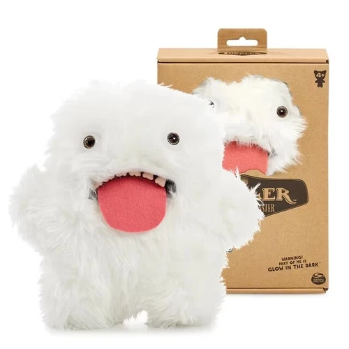 Muñeco de peluche genuino Fuggler feo monstruo viejo diente brilla en la oscuridad - Imagen 5 de 34