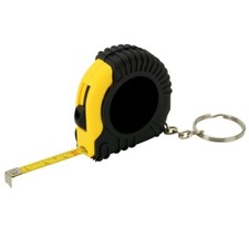2m Tape Measure Keyring Pocket Rule Tool Metric Imperial DIY Rule Gift Stocking