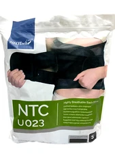 NEOTECH CARE NTC UO23 HIGHLY BREATHABLE BACK BRACE (BLACK)SZ.SMALL