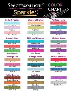 Brush Marker Color Chart