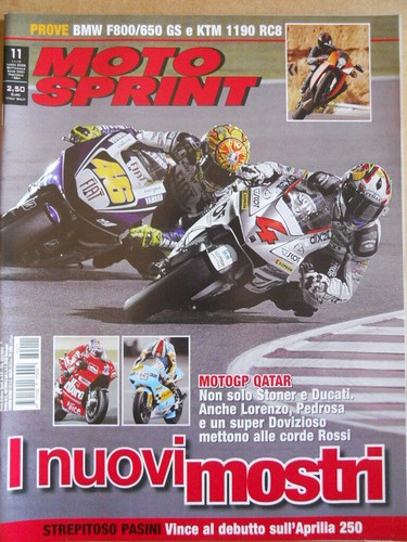 Motosprint Nr.11 2008 Test BMW F 800/650 KTM 1190 RC8 [P65]