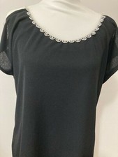 ladies tops size 14 new with tags Designed with Elite Beaded Perl Trim Lace�