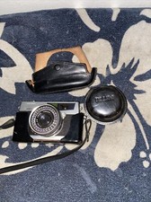 Vtg Petri 7s Circle Eye, RangeFinder Camera 45mm f/2.8 lens Untested For Parts