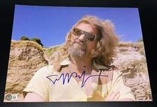 Jeff Bridges Signed Autograph 11x14 Photo The Big Lebowski Dude Beckett BAS NY C