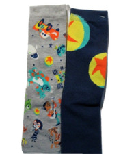 Disney Parks Youth Medium Unisex World of Pixar Socks 3 pack New