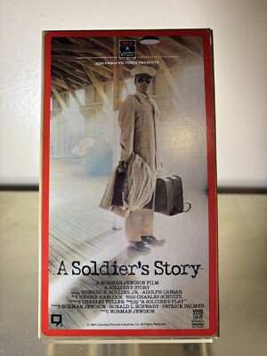 A Soldiers Story Vhs First Copy Side Slip Cover 1984 RCA