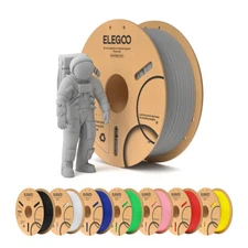 【BUY 6 GET 4 FREE,Add 10】ELEGOO PLA 1.75mm Filament for FDM 3D Printer 1KG/2.2LB