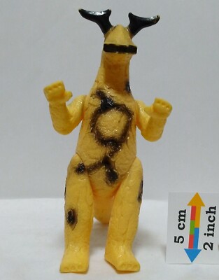 Eleking Ultraseven Kaiju Monster 1983 vtg Bandai figure 6.7