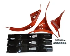 Bad Boy Mulch Kit w/ Wavy Blades for 54" MZ, Avenger Lawn Mowers / 210-0154-50