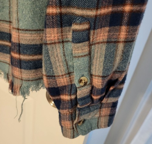 Lucky Brand Flannel Shirt Wms. Large - Bild 7 von 7