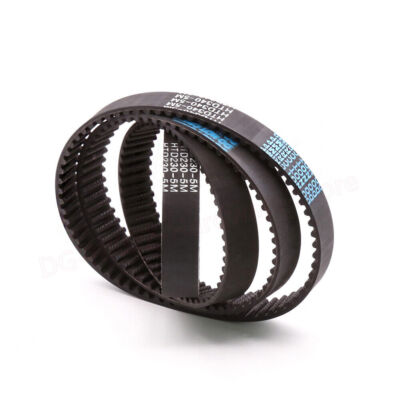 HTD-5M Smooth Transmission Belt - 15mm Width, 180-460mm Perimeter, Close Loop