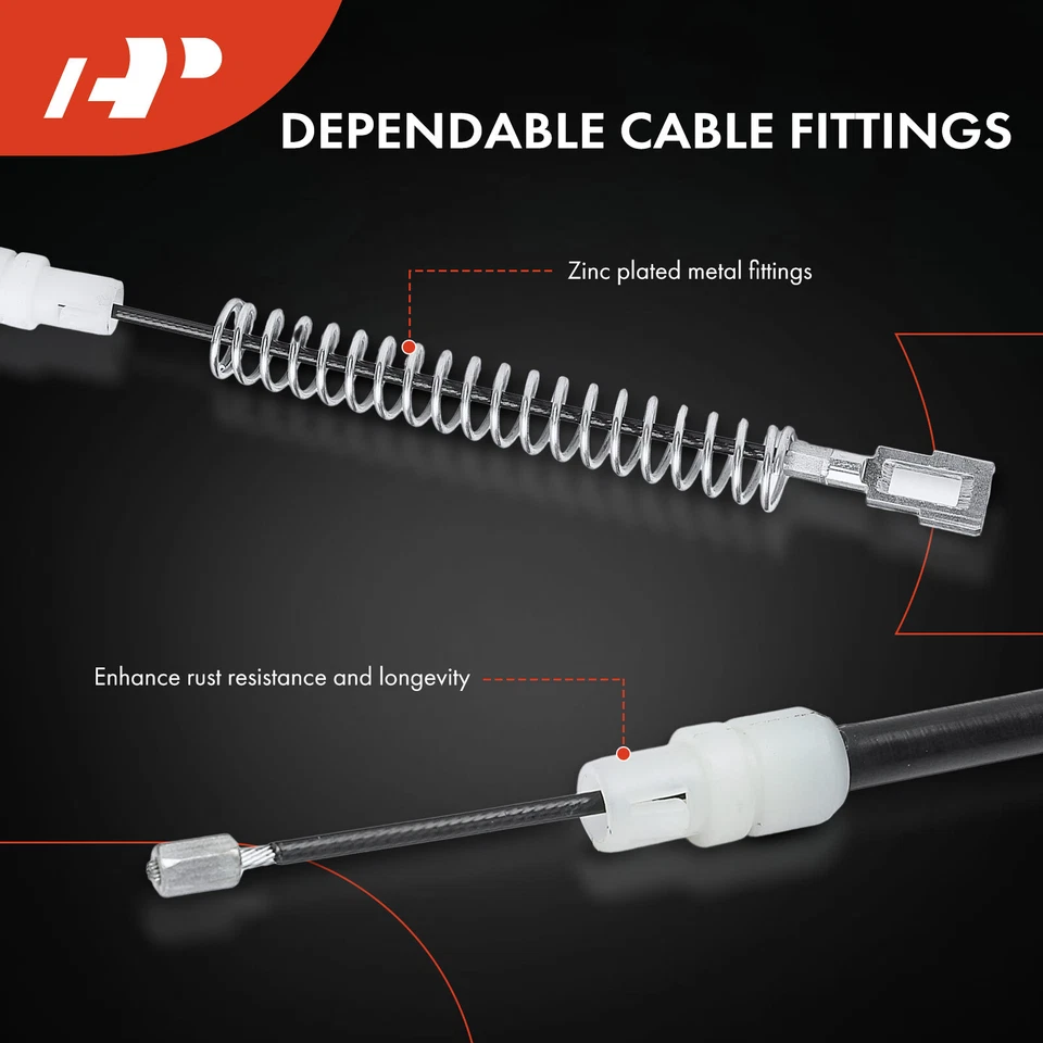 1Pc Rear LH Parking Brake Cable for Chevy Silverado 3500 HD GMC Sierra 3500 HD - Image 4 of 4