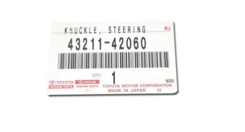 Toyota OEM genuine knuckle, steering, RH 43211-42060 | eBay
