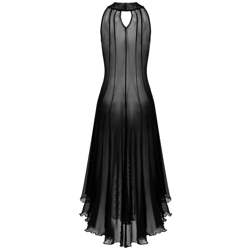 Lencería sexy para mujer Vestido de malla transparente con calzoncillos Babydoll Ropa de dormir - Imagen 13 de 20