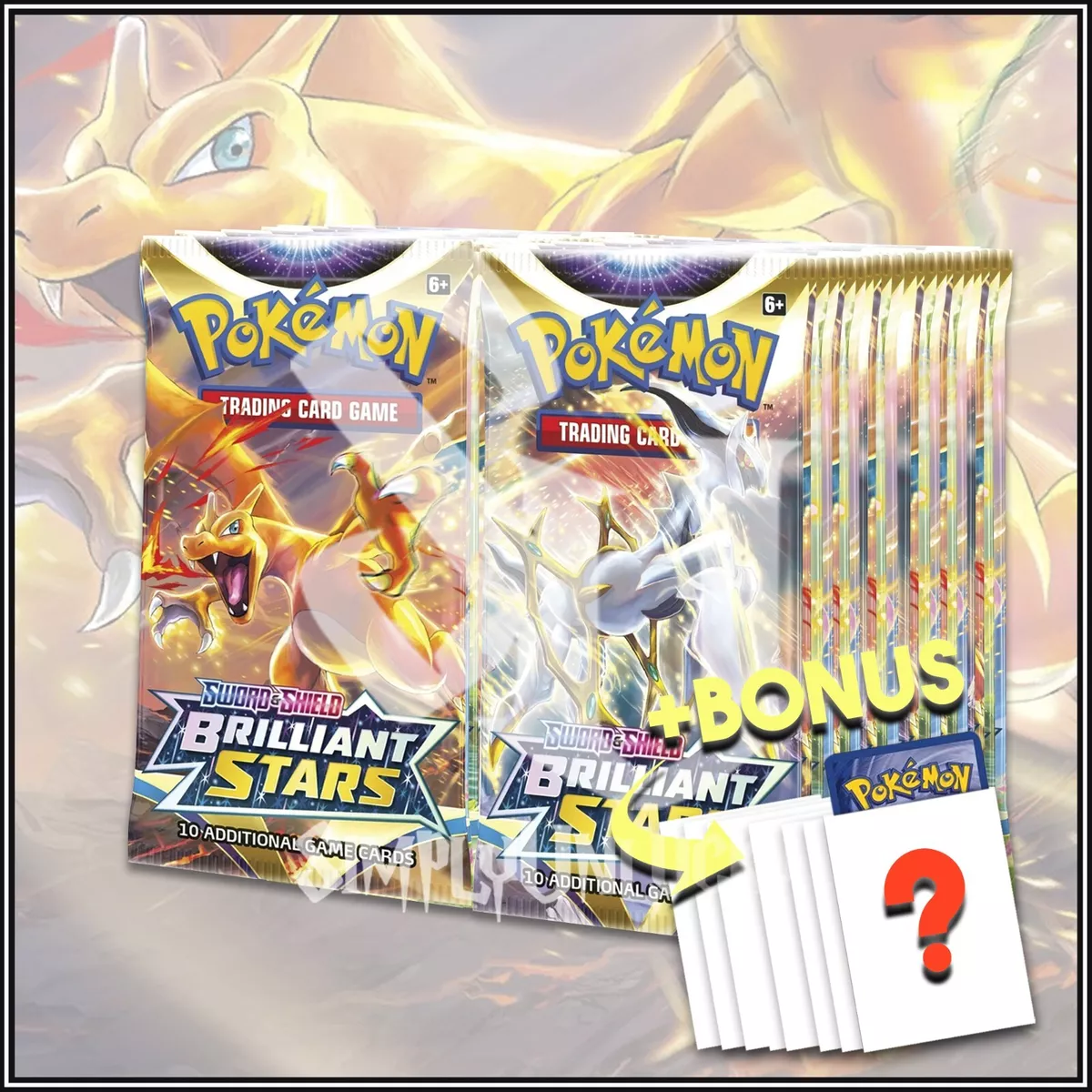 Pokémon TCG: Sword & Shield-Brilliant Stars Booster Display Box (36 Packs)