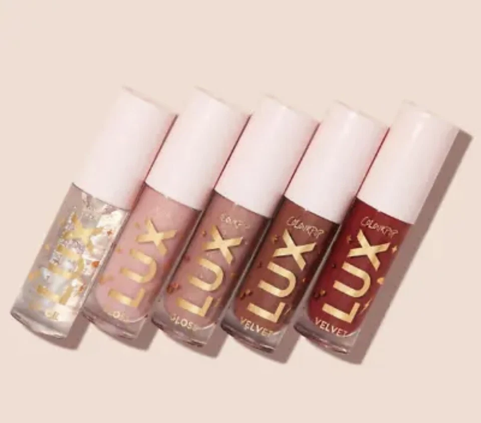 NUEVO Colourpop LUX OF THE PARTY Lux Lip Vault Kit Juego de 5 Piezas Foto 2 de 3