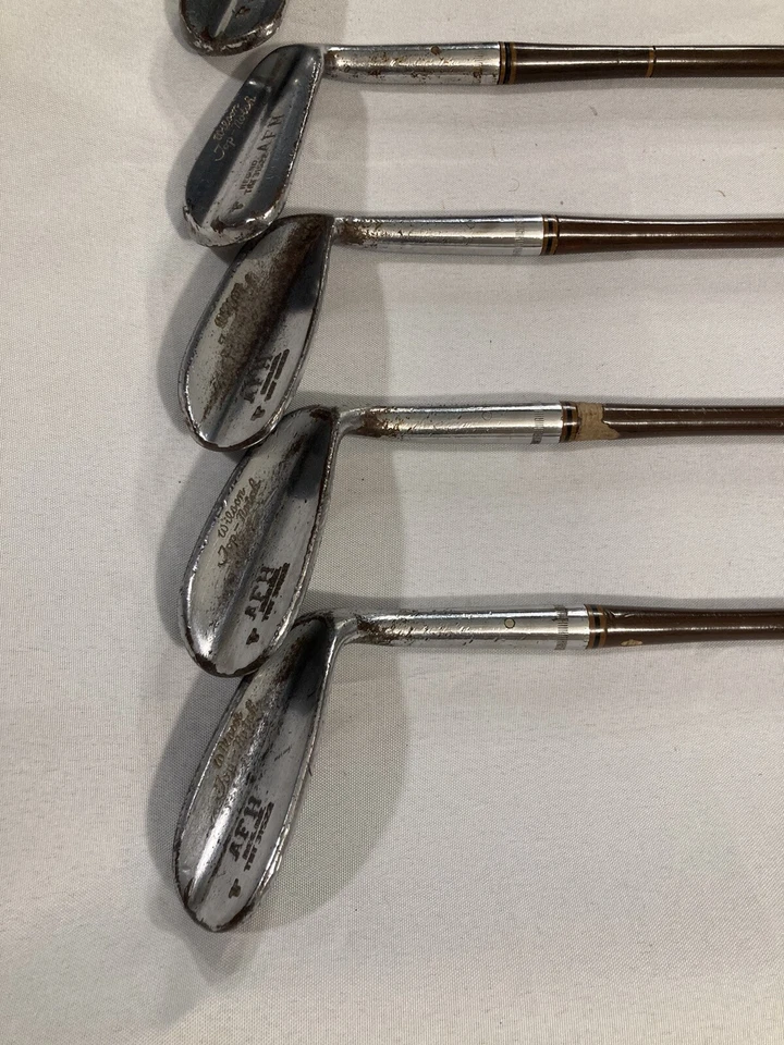 Vintage Wilson Top-Notch AFH Reg No. TNT 31522 & 31420 3-9 Iron Set 7 Golf Clubs - Image 3 of 4