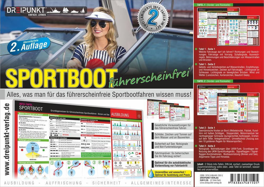 Thumbnail - Info-tafel-set Sportboot Führerscheinfrei | Michael Schulze |
