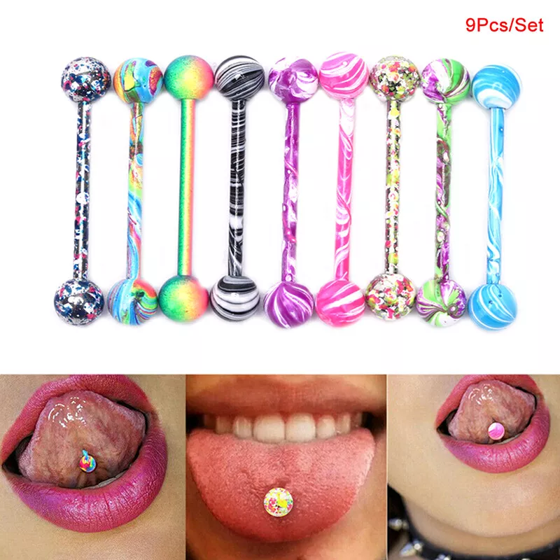 Titanium tongue bar deals