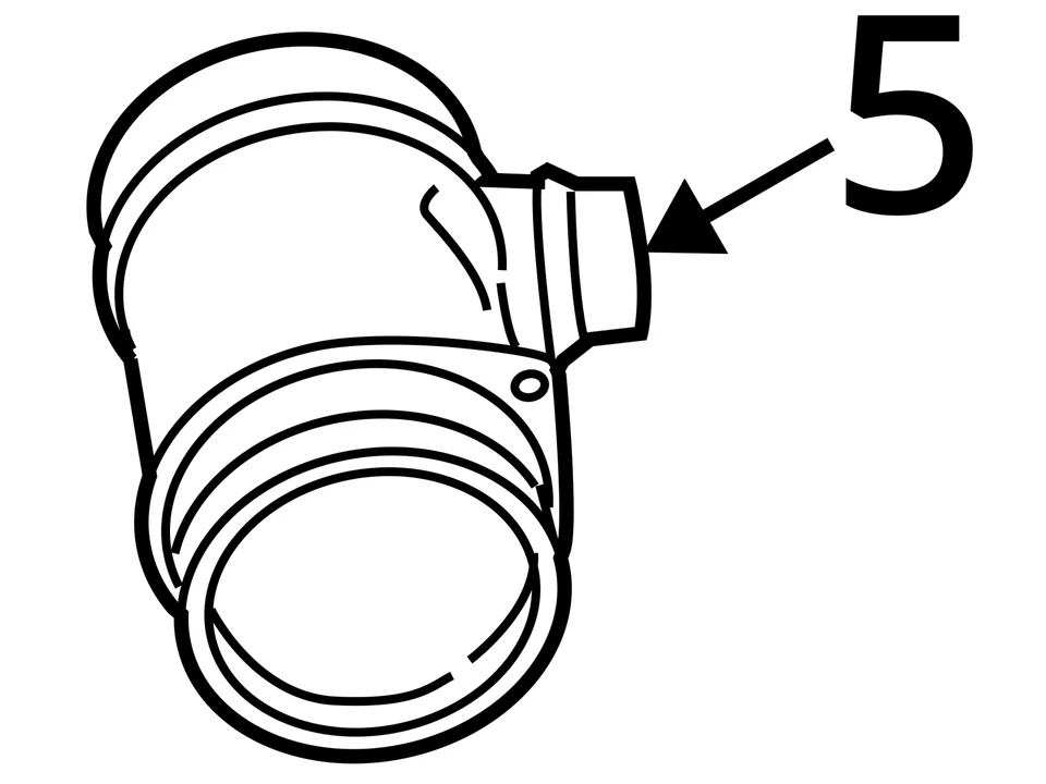 Air Flow Meter 2.0L Engine ID Cdma Fits 09-15 AUDI TT 1268901 Foto 4 de 4