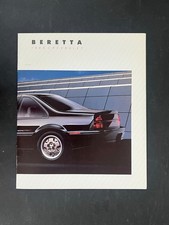 1988 Chevrolet Beretta Original Sales Brochure Sales Catalog 1988 Chevrolet Beretta Original Sales Brochure Sales Catalog