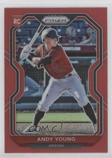 2021 Panini Prizm Red Prizm Andy Young #61 0b3