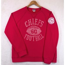 Kansas City Chiefs Junk Food Sweatshirt Mens 2XL Red Crewneck USA Made