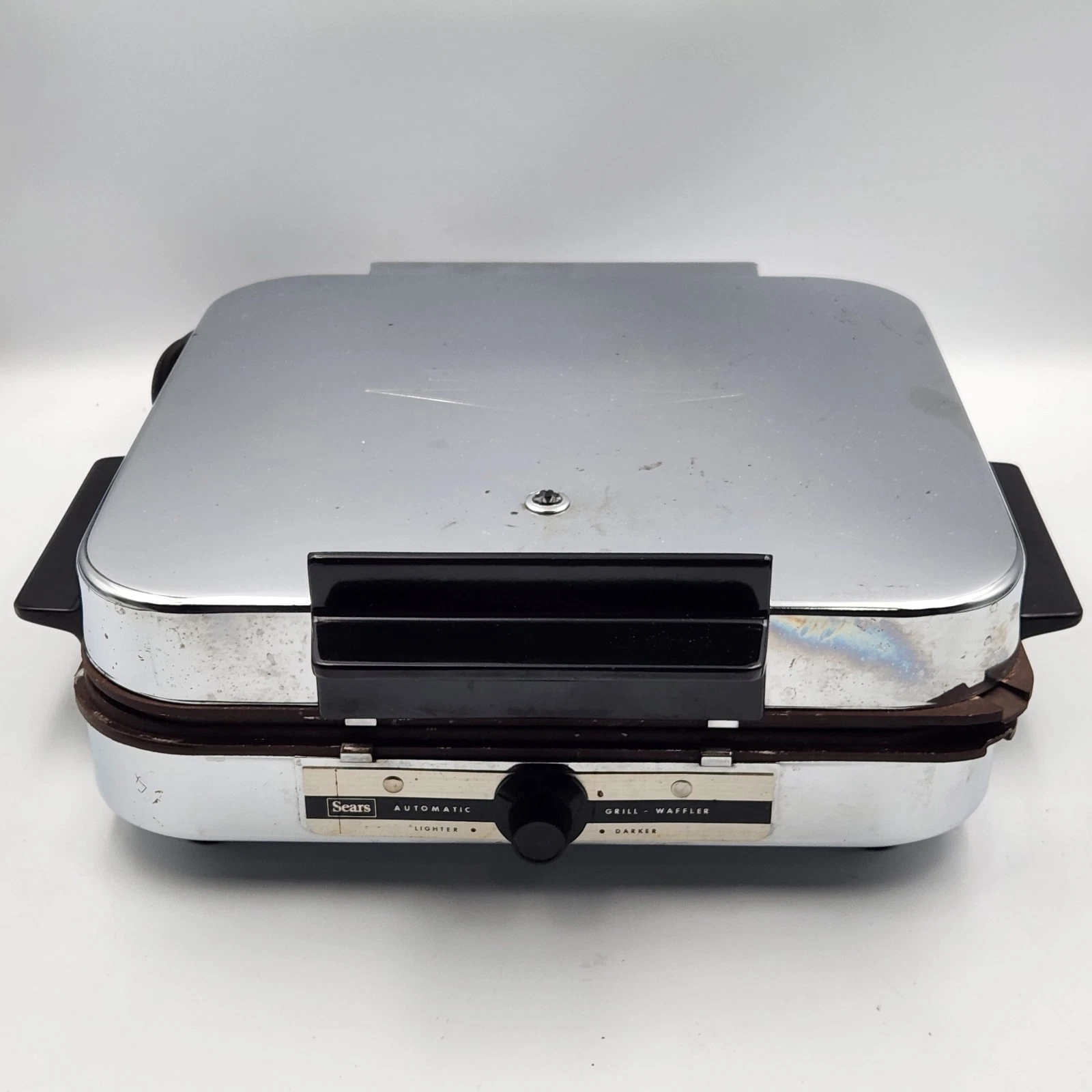 Kenmore Sears Automatic Waffle Baker 632-64683 Reversible Plates Vintage