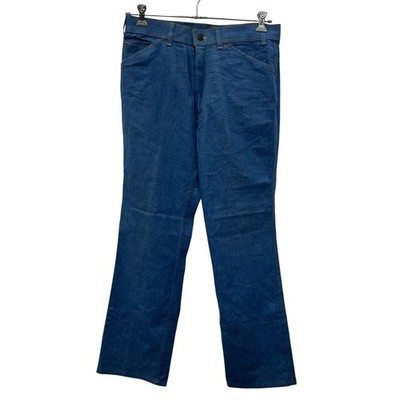 Levi's Denim Pants W34 Blue Levi's Zip Up Straight Jeans Vintage Wholesale Ameri