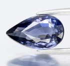 💎 1.24ct 8.7x5.2mm VS Pear Natural Violetish Blue Spinel - Tanzania Gem — photo 1