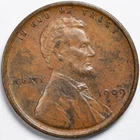1909-P Lincoln Wheat Penny Cent Almost Uncirculated (AU) Details