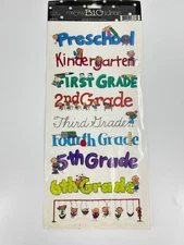 me & my BIG ideas Grade School Sayings Stickers Acid and Lignin Free