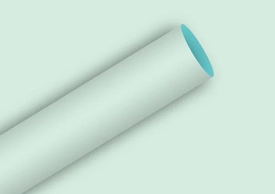 Braun & Company Geschenkpapier mint 2 m x 70 cm  Geschenkverpackungen