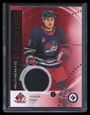 Parker Ford 2025-26 SP Game Used #AR-PF Red Jersey