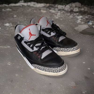 Jordan 3 black cement. Size 11.5 Great condition EBay Authenticated Already 