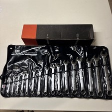 17 Piece Blackhawk By Proto Metric Wrench Set Mf017m 6-22mm Nos Made In Usa