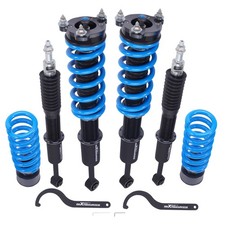 Coilovers 24 Level Damper Adjustable Lowering Coils for Maserati Ghibli RWD 14+