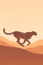 Savannah Lion Digital Art – Wild Cat Printable PNG for T-Shirts & Wall Decor