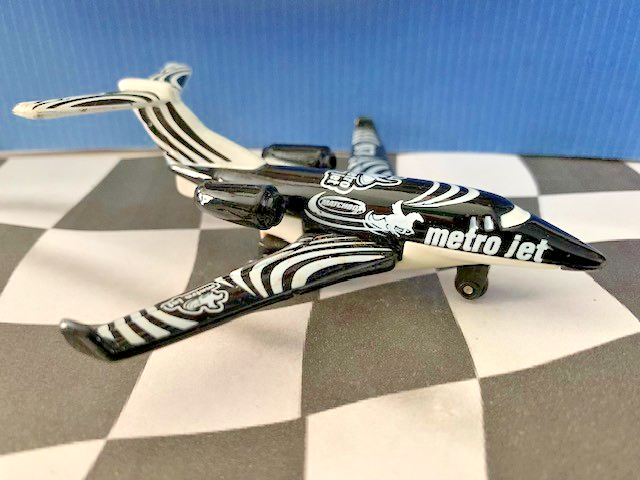 Matchbox 2003 Sky Busters 1/64 Cessna Citation X Business Jet BLACK