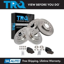TRQ Brake Pad & Rotor Kit Ceramic Fits 2006-2015 Mazda MX-5 Miata