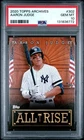 PSA 10 Gem Mint 2020 TOPPS ARCHIVES #302 AARON JUDGE  all rise - Yankess MVP