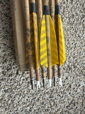 Sharrow Carbon Arrows 6-Pack, 500 Spine, 31'' with 5'' Feathers