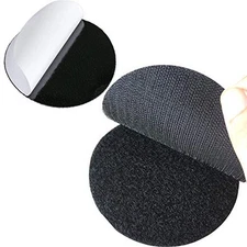 Bigger Round Size Self Adhesive 6 Pack 4 Inch Hook Loop Tape Dots With