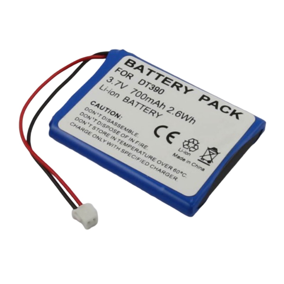 Batterie sans fil Ascom D41 D43 Li-ion 3.7V 700mAh accumulateur pour fixe