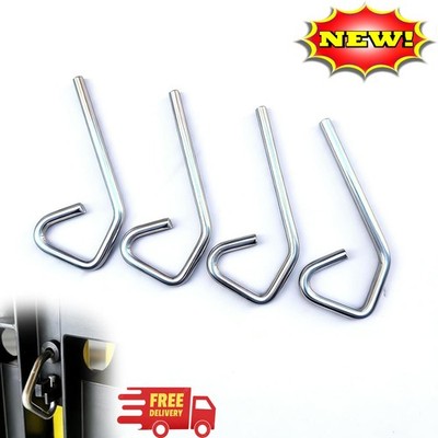 4 clips de pasador de enganche para carretilla de mano convertible de composite,