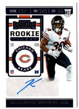 2019 Panini Contenders Rookie Ticket Auto KERRITH WHYTE JR. 269 Chicago Bears RC