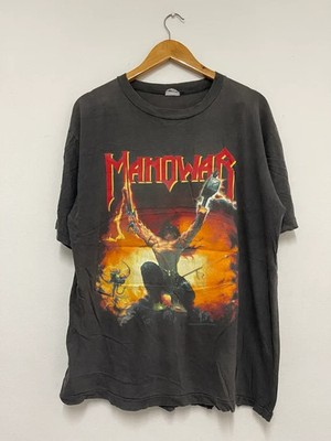 Reprint 90 s Manowar Band 1994 Agony & Ecstacy Heavy Metal Shirt  AN52748